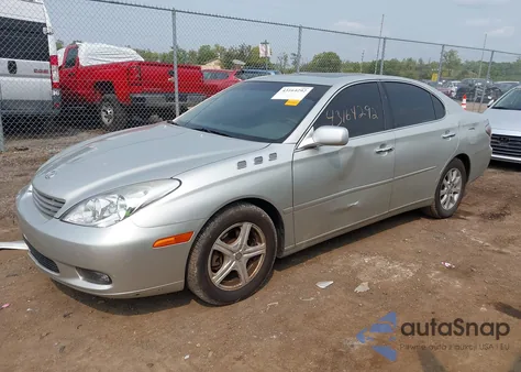 2004 Lexus Es 330 z USA, uszkodzony, nr VIN JTHBA30G745000475